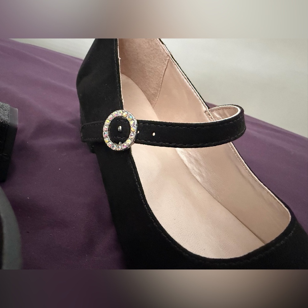 ⭐️Like New⭐️ The Children's Place: Girls Heel Dress Shoes- Size 3 - Picture 6 of 12